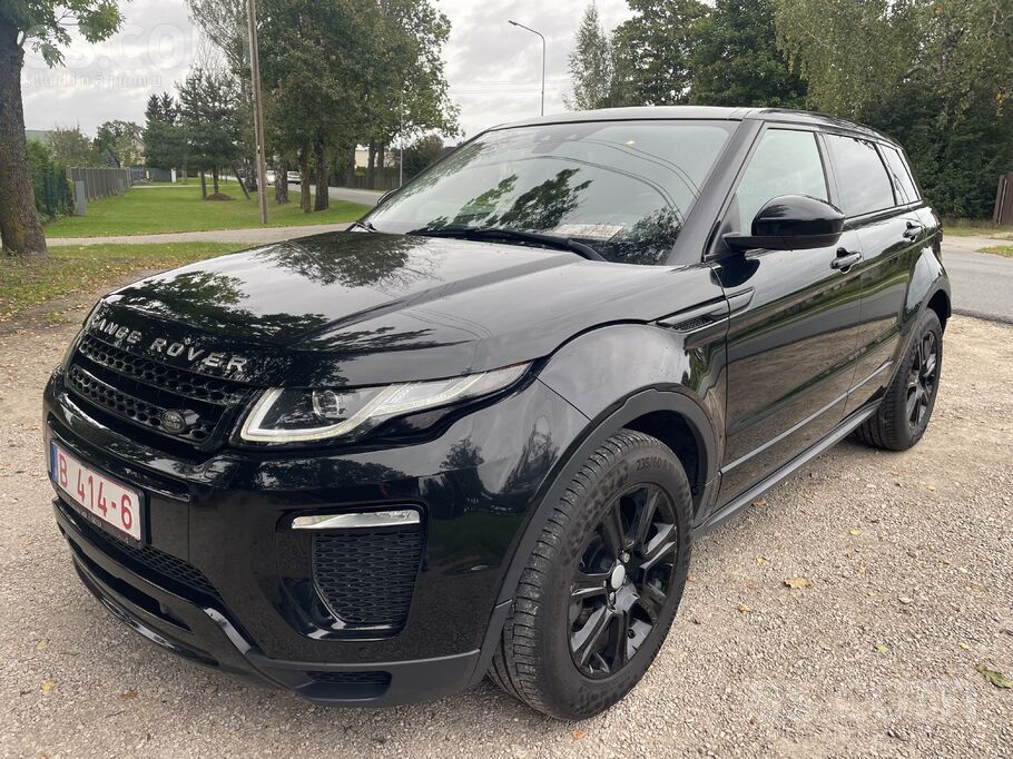 Range Rover Evoque Dinamic Black edition 2.0 dīzelis 110 kw, 4x4 pilnpiedziņ