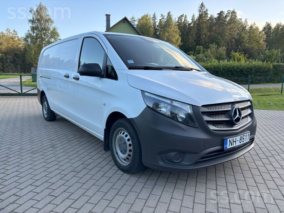 Mercedes Benz Vito Maxi - pati garākā versija. Tikko izieta tehniskā apskate