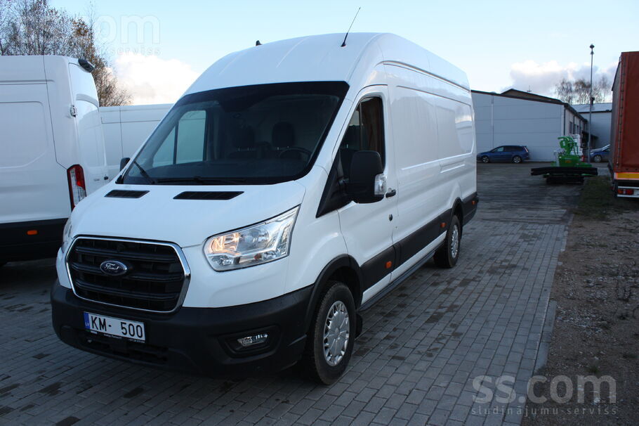 Ford Transit L4H3 2.0 Eco Blue (79kW, 108Zs). Pilnā masa 3500Kg. Laba komple