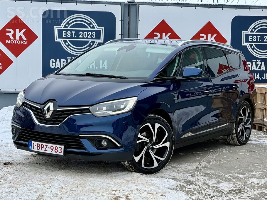 Bose, 7 vietas, Automāts. Tikko ievests Renault Grandscenic Bose ar automāti