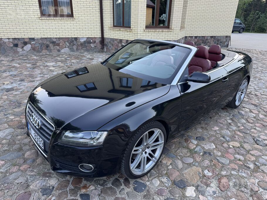 Audi A5 Cabriolet, 2.0 Tdi 120Kw, Ekonomisks un dinamisks auto, Nekādi papil