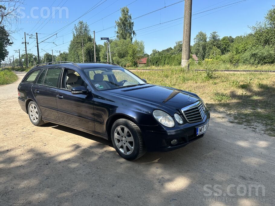 Jauns tehniska apskate Mercedes Benz E280 ar V6 3.0 litru dīzeļdzinēju ar au