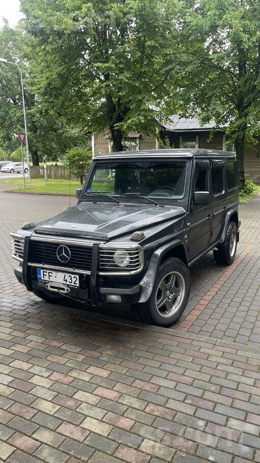 Mersedes Benz G klass. Motoreļļa filtri tiek mainīti ik pēc 8000 km. Minimum