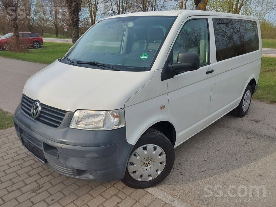 Volkswagen Caravelle. 9 Vietas. 1.9Tdi. No Vācijas. Divi saim
