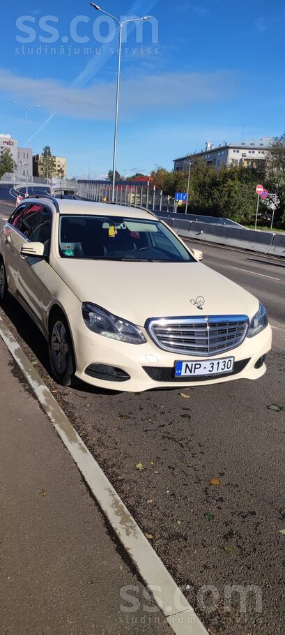 Mercedes Benz E200 tikko pēc apkopes, nomainīta eļļa, filtri, bremžu caurule