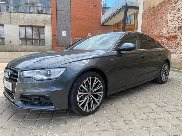 Audi Audi A6 C7 3.0 Tdi Quattro S-line komplektācijā. A