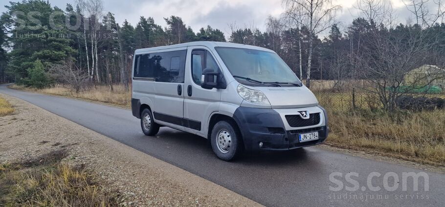 Pardod peugot boxer ar 9 sedvietam vai maina, jauna TA, ziemas riepas ar rad