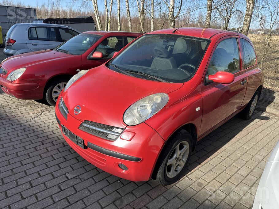Pārdodu Nissan Micra 1.2benz 59kw braucošā kārtībā ar slimības lapu. Piedarb
