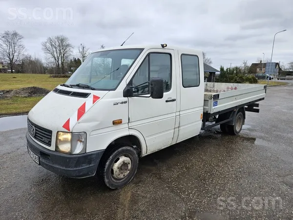 Volkswagen Uzņēmums pārdod VW Lt46 2.5 Tdi 80 kW ar dubultkab