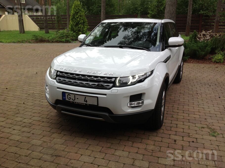 Range Rover Evoque, dizelis, 4Wd, Abs, Airbag, Prebuksēšanas sistēma, Vieglm