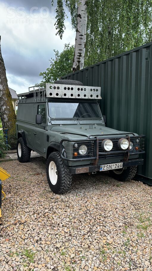 Land Rover Defender 110 2, 5 tdi 83 kw. Wolf ex military - cinkots rāmis, ja