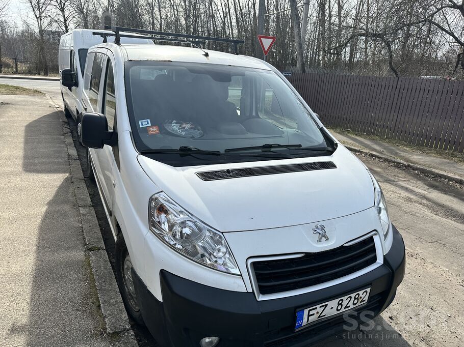 Peugeot Expert 2.0hdi 94kw. Pasažieru/kravas mikroautobuss, 6 sedvietas, lie
