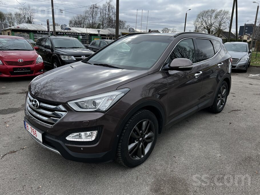 Hyundai Santa Fe 2.0 crdi 4wd. 7-sēdvietas, 110kw, Mehānika, Klimata Kontrol
