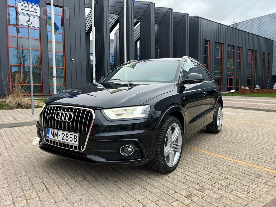 Audi Pardodu Audi Q3. S Line. 4x4 (177z/s) Nav krasots,