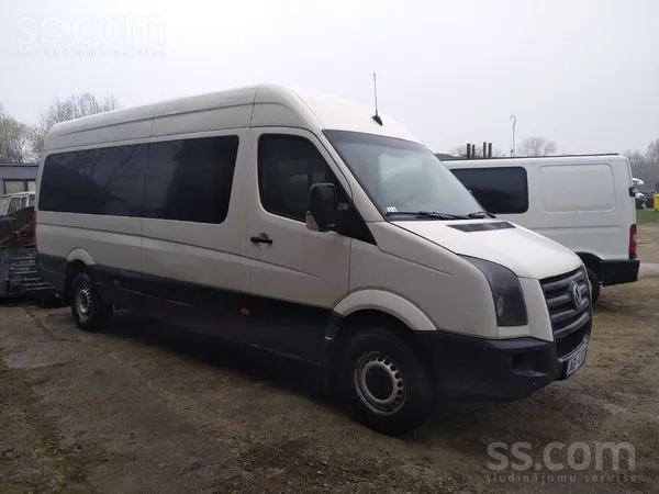 Volkswagen Maxi buss, bet bez vinjetas jo reģistrēts M1 (vieg