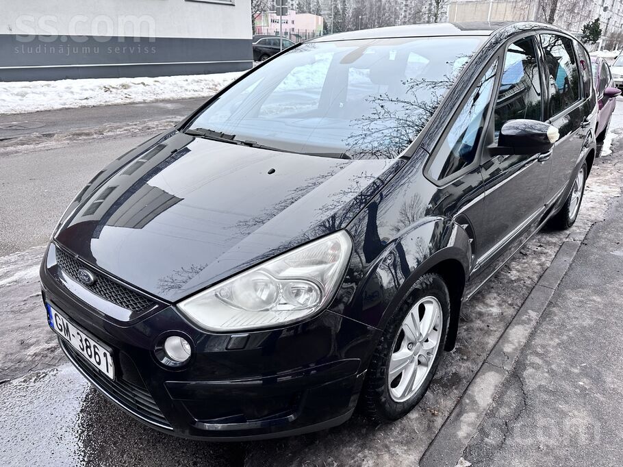 Ford s-max, automāts, 2.0 dīzelis, 7 vietas. 
Ērts un plašs salons, kondici