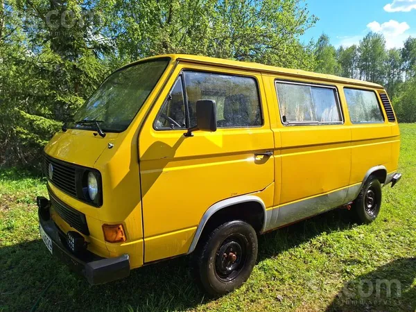 Pārdodu VW T3 1, 6D Turbo, kravas /pasažieru, labā tehniskajā stāvoklī, noņe
