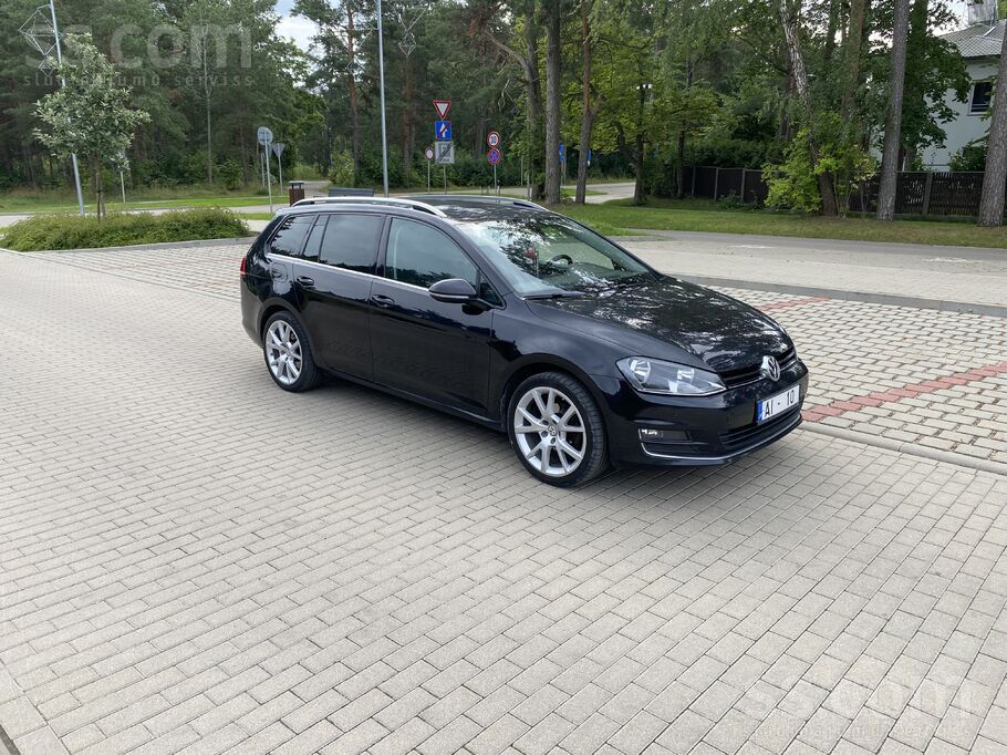 Volkswagen VW Golf 7 Highline 1, 6 dīzeļa dzinēja jaudīgākā v
