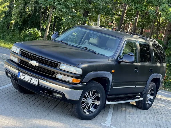 Pārdodu Chevrolet Tahoe 5.3 benzīns/gāze. Ļoti bagata komplektācija, labs au