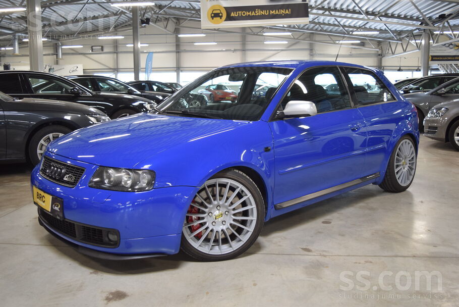 Audi S3 Quattro Dahlback 460zs/600nm. 2001. gada. 1.8 benzīns, 338 Kw (460 H