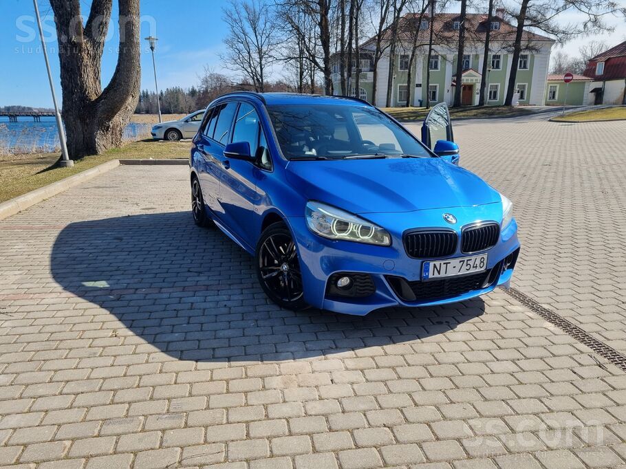 Pārdodu labā stāvoklī BMW 220Xd Grand tourer ar 7 sēdvietām, plašs un ērts a