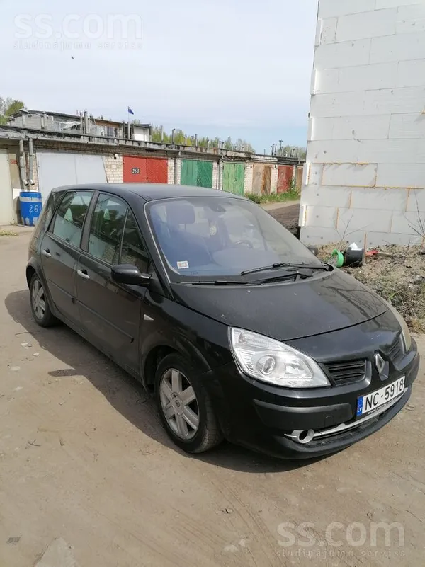 Renault Renault Scenic 1, 5D. Jaunā TA līdz 12.2026.Rūsas 