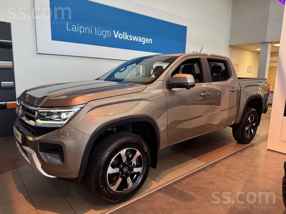 Volkswagen Pārdod VW Amarok Style_3 ar jaudīgu dīzeļa dzinēju