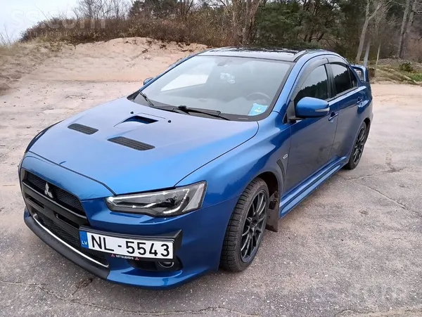 Mitsubishi Evolution X Final Edition (2015). Teicamā stāvoklī