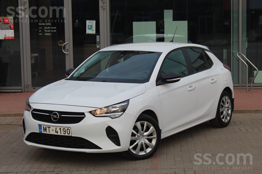 Opel Jauna TA. Crystal White. Pārdodu Opel Corsa 2021g.