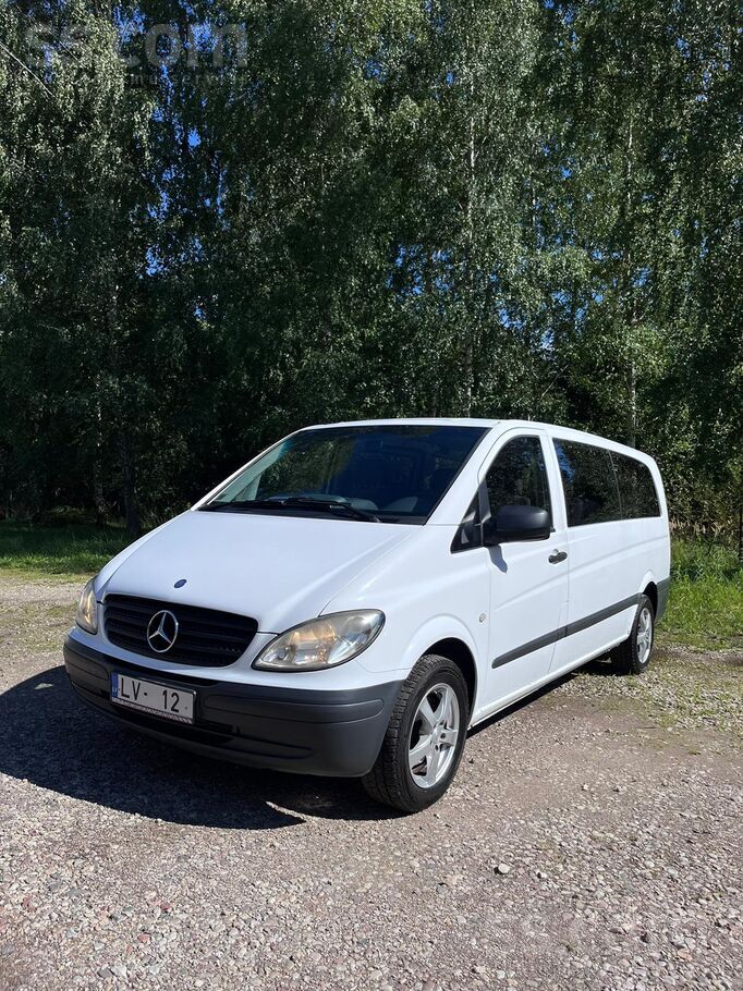 Mercedes Vito 2010. 2.2 dīzelis. 9vietas. 6 ātrumu manuālā ātrumkārba.
Jau