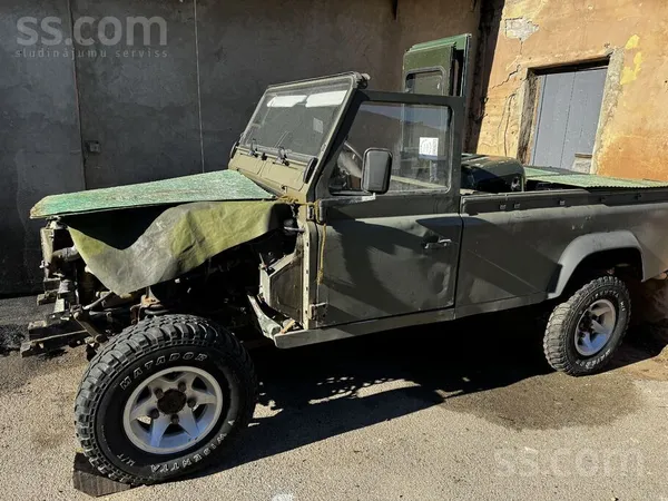 Land Rover Defender 2, 5 Td5, ex military, bez atrumkarbas, reduktora, pārdo