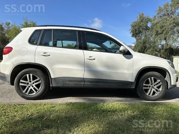 Volkswagen Volkswagen Tiguan 2.0 dīzelis, baltā krāsā. VW Tig