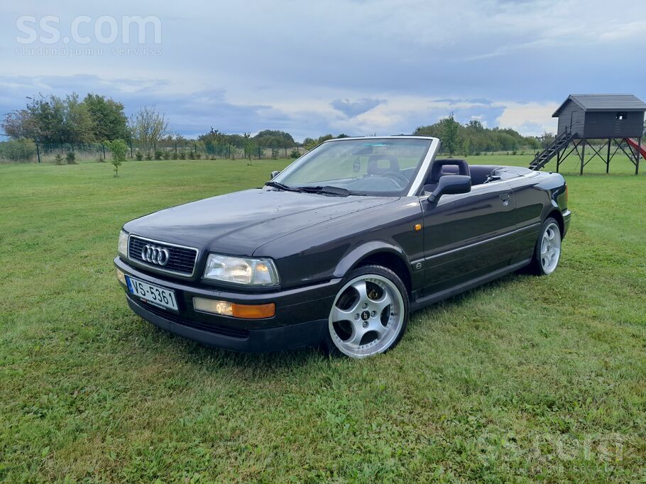 Nodošu gādīgās rokās Audi80 cabrio, iegūts VS statuss, samērā labi saglabāji