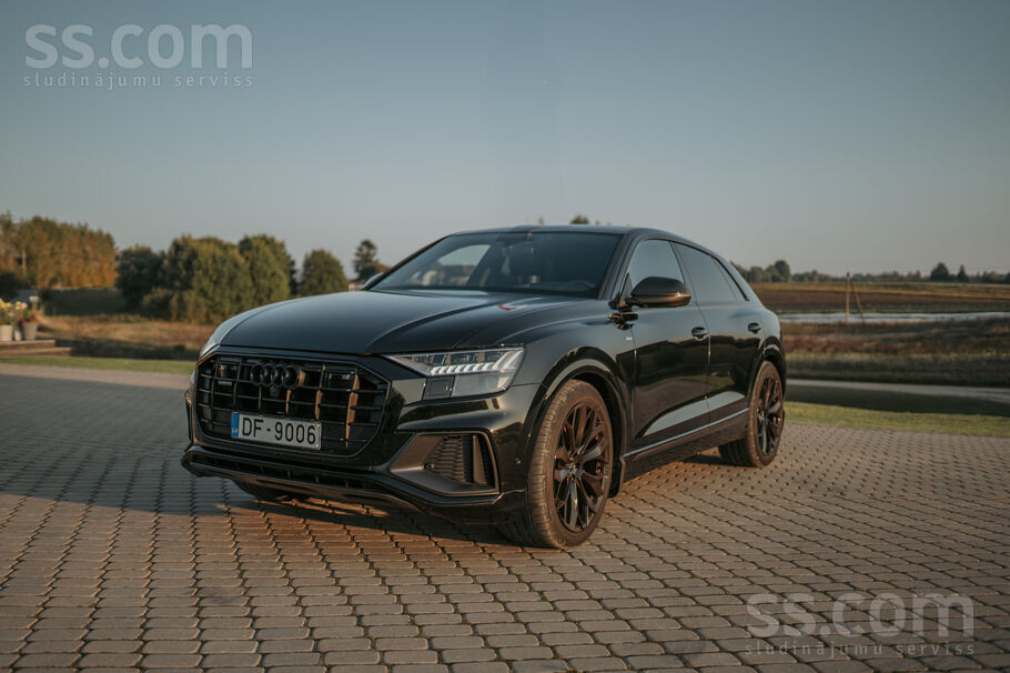 Audi Q8 50 Tdi S-line Competition Plus. All Black. Cena ar Pvn. 

Tikko ve