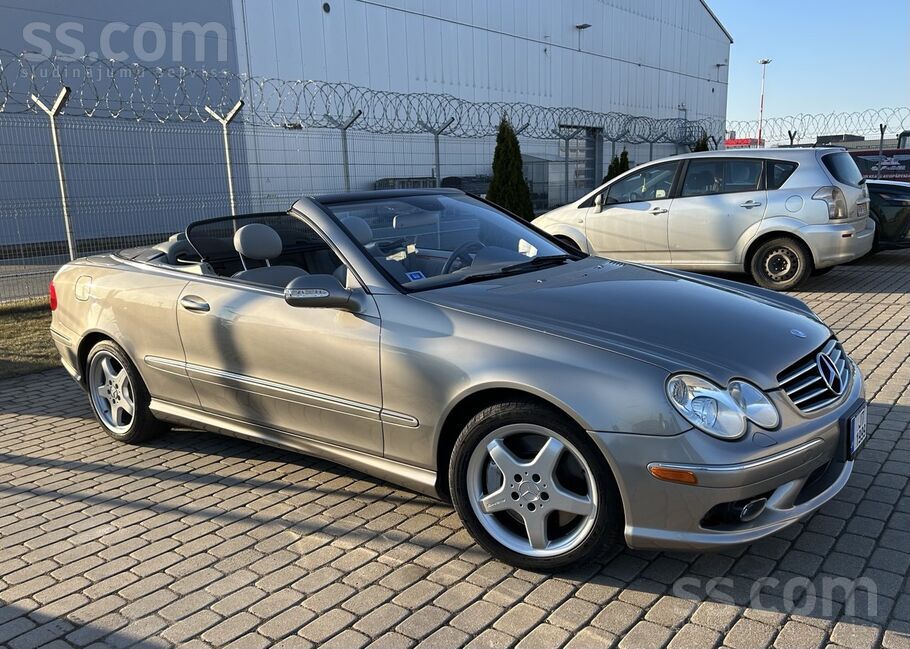 Mercedes Benz Clk500 V8 5l, Amg

Auto izcilā tehniskā stāvoklī ar oriģināl