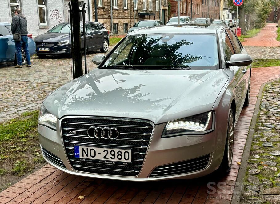 Pārdod Audi A8L: W12, 6300 cm3, 500 ZS.
Ekskluzīvs modelis.
Stipri zem E