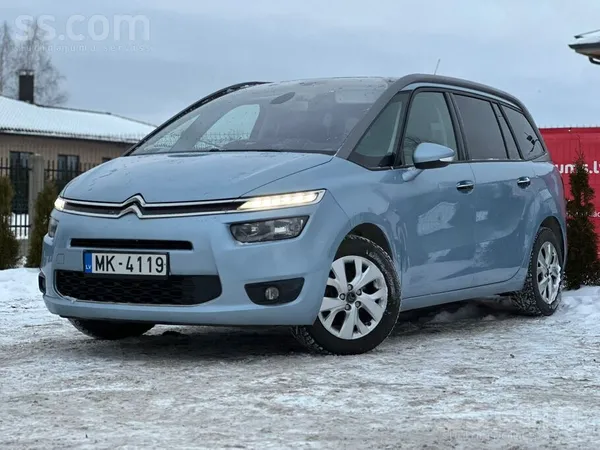 Citroen Citroen C4 Picasso 1.6D 85kw, Manuāls, 7 vietas.