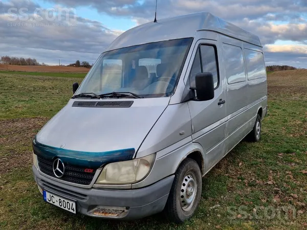 Sprinter 311.Motors 2.2 (80.kw). Motors, kārba strādā labi. xadene kārtībā ,