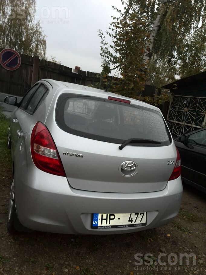 Hyundai Hyundai I20, 1.4 benzīns, automātiskā ātrumkārba. 