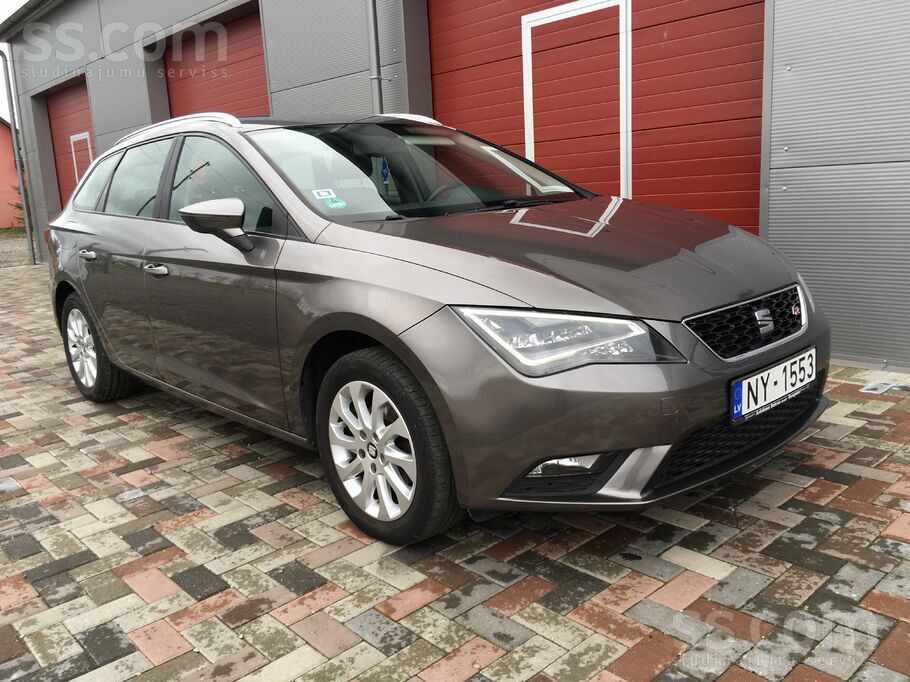 Auto no Vācijas, pirkts oficiālā izsolē. 
Seat Leon ST 1, 6 Tdi, 77Kw, „Sty