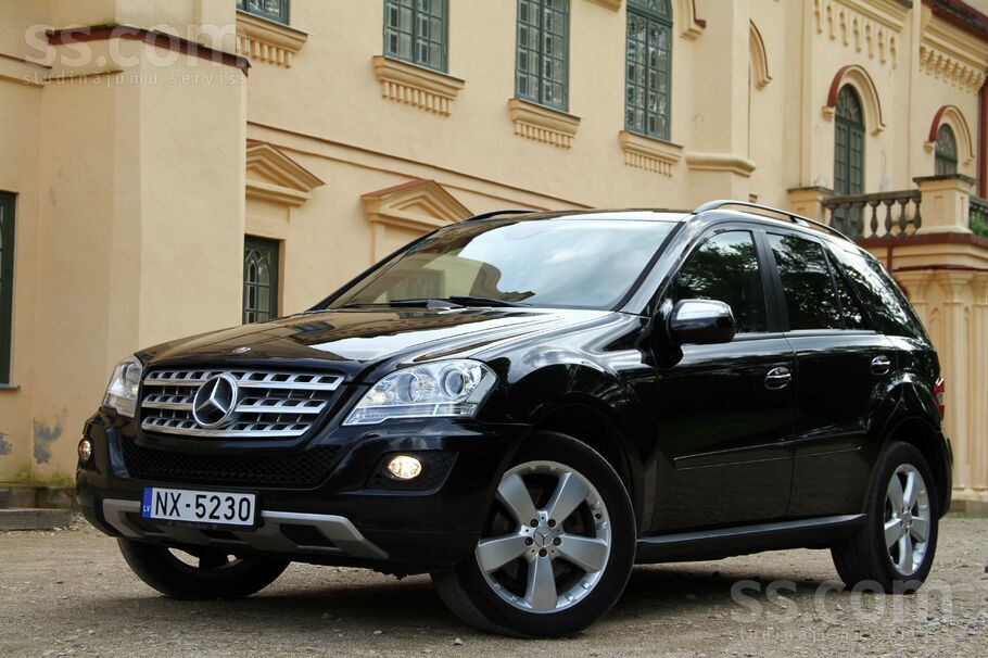 Mercedes A/m Preiļos. MB Ml320Cdi 4Matic, 2009 gada Facelif