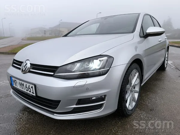 Volkswagen Golf-7 2.0tdi 110kw no Vācijas. Auto perfektā stāv