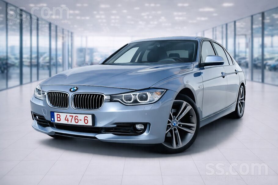 BMW BMW F30 318d. Dzinējs 105 kW (143 Zs). 