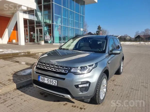Discovery Sport 4x4 2.0td, 132kw (182hp). 7.sēdvietas 6.atrumi manuālā ātrum