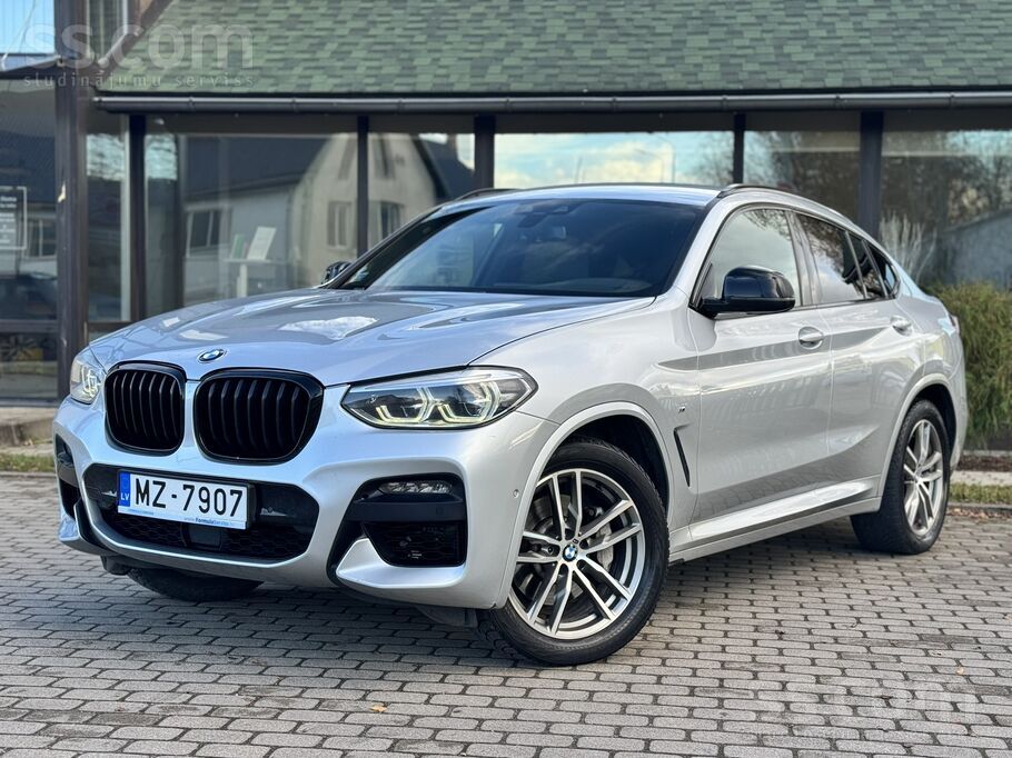 BMW X4 xDrive 25d, 170kw

M Sporta sēdekļi
Hi-Fi audiosistēma
Sēdekļu ap