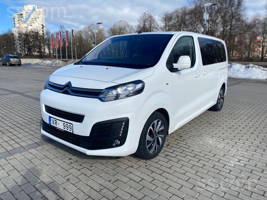 Pārdodu Citroen Jumpy Spacetourer, pirkts jauns Latvijā pie dīlera, 1 īpašni