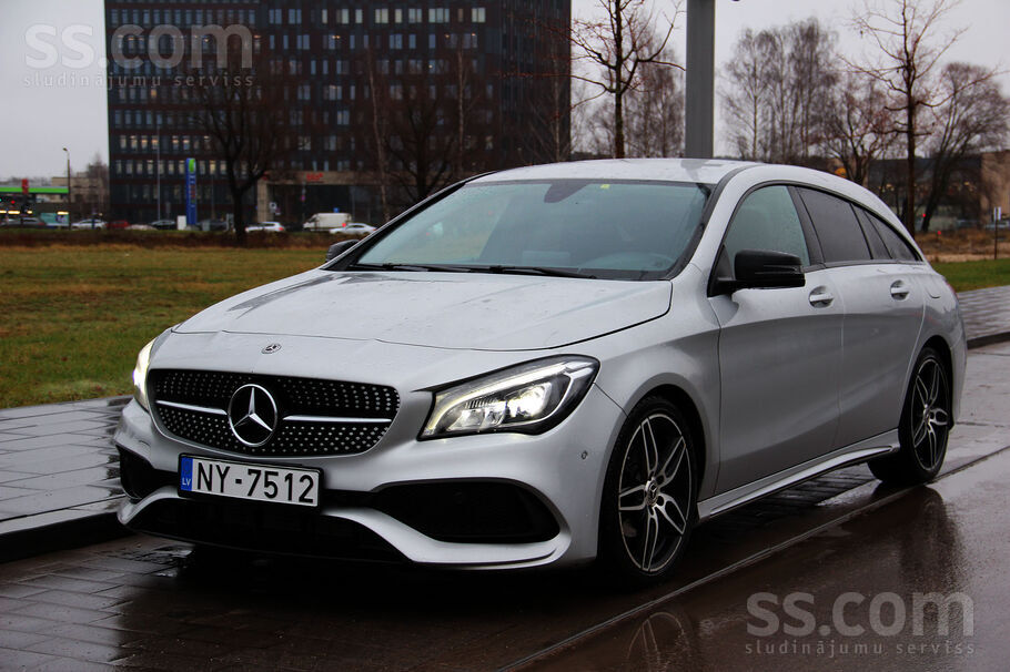 Tiek pārdots MB Cla 200 Amg ar automātisko ātrumkārbu, apskate līdz 2027. ga