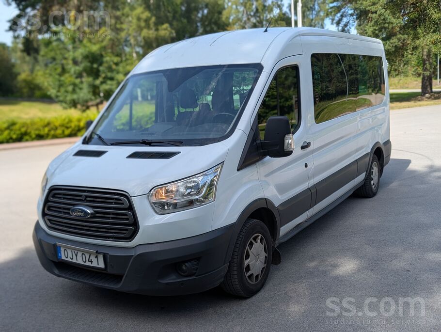 Ford Transit pasažieru M1, bez vinjetes. 2.0Tdci, 131zs, var reģistrēt ar 9