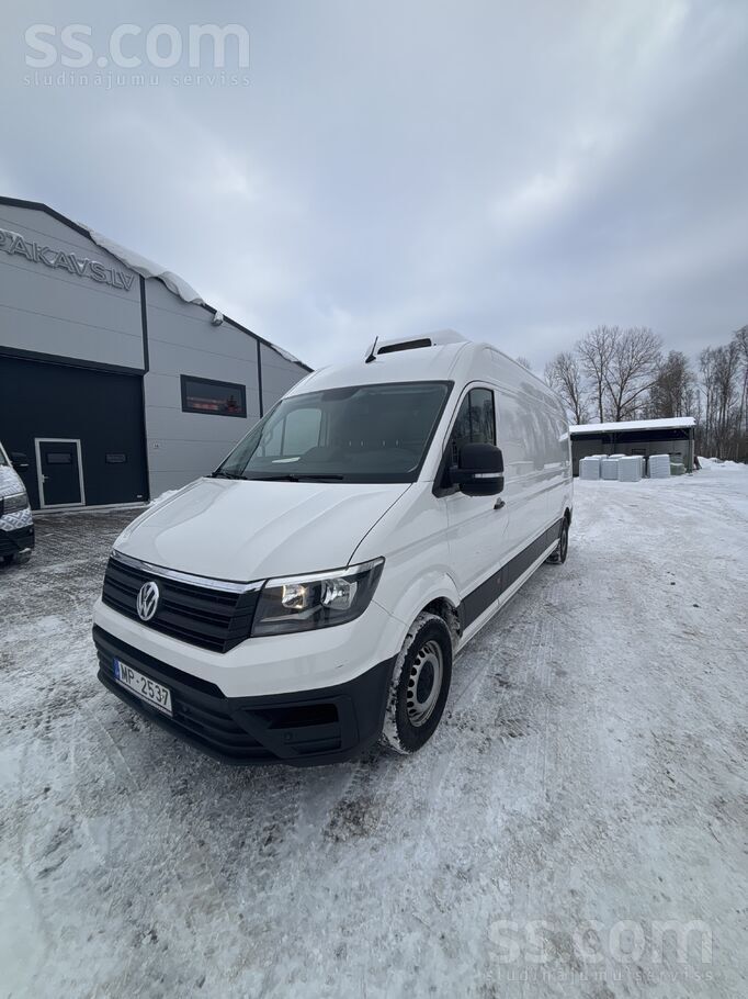 Volkswagen Uzņēmums pārdod mikroautobusu ar refrižeratoru lab