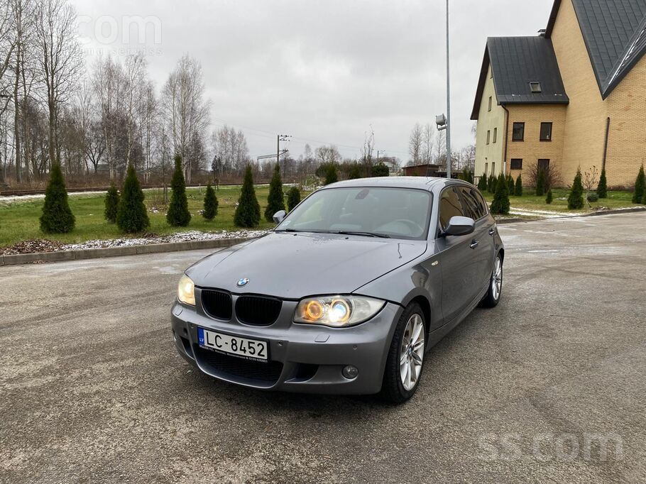 Sakarā ar jauna auto iegādi tiek pārdots BMW M-Pack E87 120D. Automašīna ir